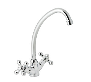 Grifo de cocina caño tubo Cromado New Regent